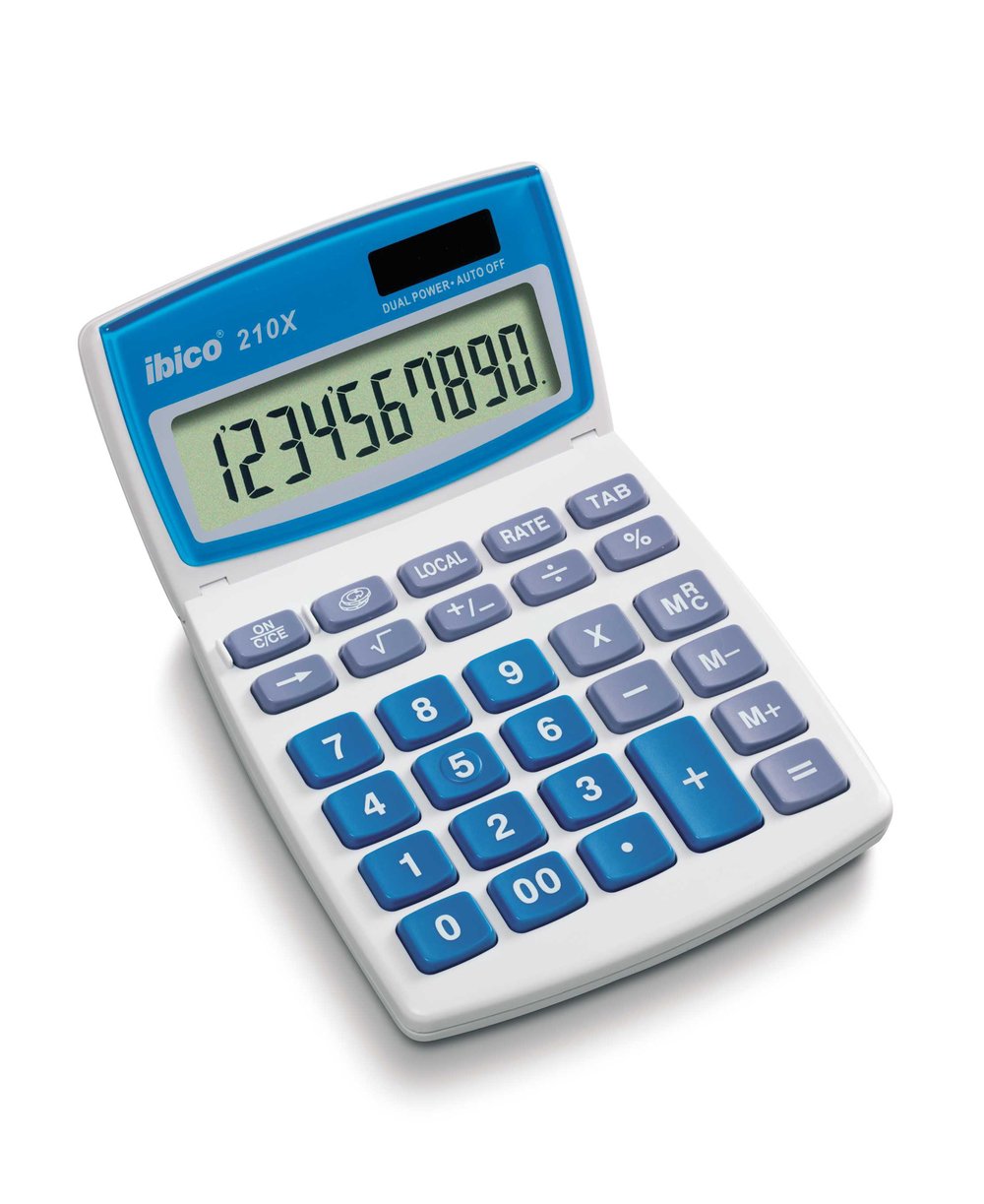 Ibico Calculadora 210 X 10 Digitos