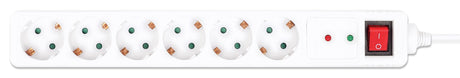 EAN 0766623168311 - Manhattan 168311 base múltiple 2 m 6 salidas AC Interior Blanco imagen 4