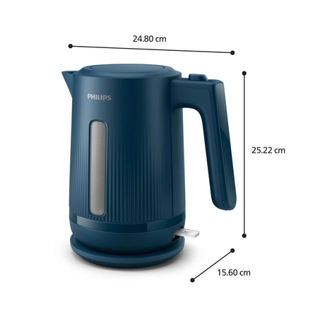 EAN 8720389037276 - Philips 3000 series HD9411/70 tetera eléctrica 1,7 L 2200 W Azul imagen 3