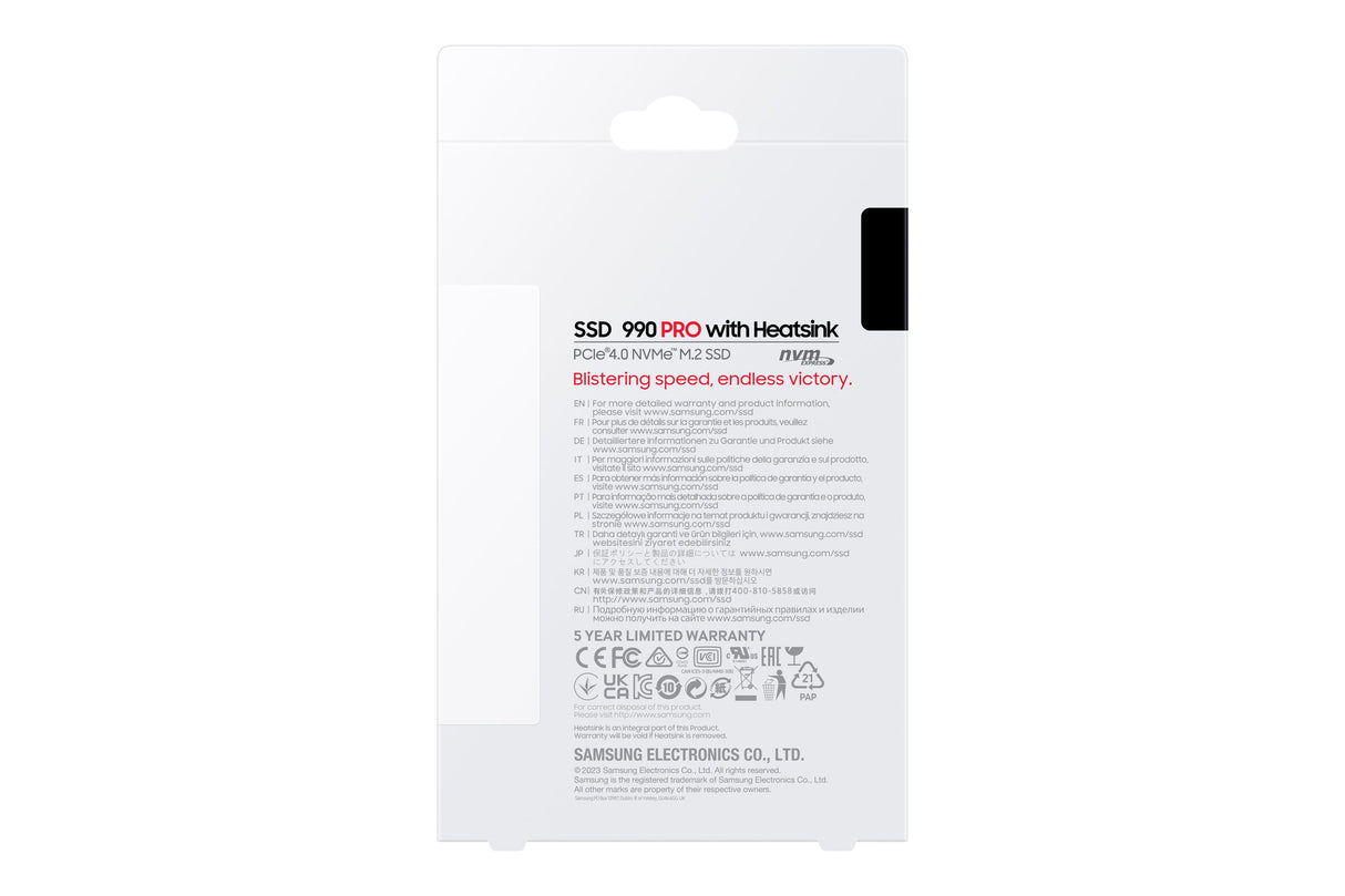 EAN 8806094594652 - Samsung MZ-V9P2T0 2 TB M.2 PCI Express 4.0 NVMe V-NAND MLC imagen 9