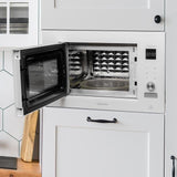 Cecotec Grandheat 2090 Built-In Touch White Microondas Encastrable Con Grill 21l 1200w - Temporizador Hasta 60min - 8 Funciones Preconfiguradas