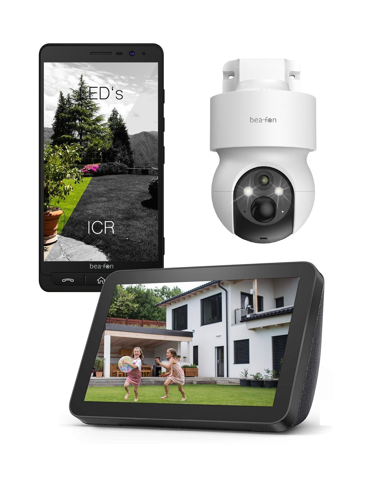 Bea-Fon Safer 3s Pro Outdoor Almohadilla Cámara De Seguridad Ip Exterior 2304 X 1296 Pixeles Pared