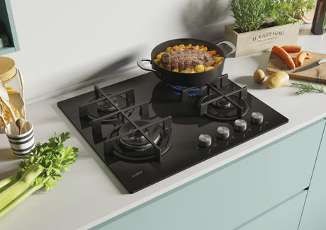 EAN 8059019002217 - Candy CDK6GF4WEKB Negro Integrado 59.5 cm Encimera de gas 4 zona(s) imagen 2