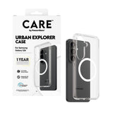 Panzerglass Care Urban Explorer Case Transparentee W. Blanco Qi Samsung Galaxy S26