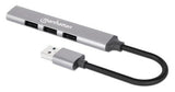 EAN 766623168427 - Manhattan 168427 hub de interfaz USB 3.2 Gen 1 (3.1 Gen 1) Type-A 5000 Mbit/s Gris imagen 1