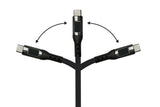 EAN 4014619881468 - Alcasa 2213-D010S cable USB USB 2.0 1 m USB C Grafito imagen 4