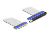 Delock 88046 Tarjeta Elevadora Pci Express X8 Macho A Ranura X16 Con Cable 20 Cm