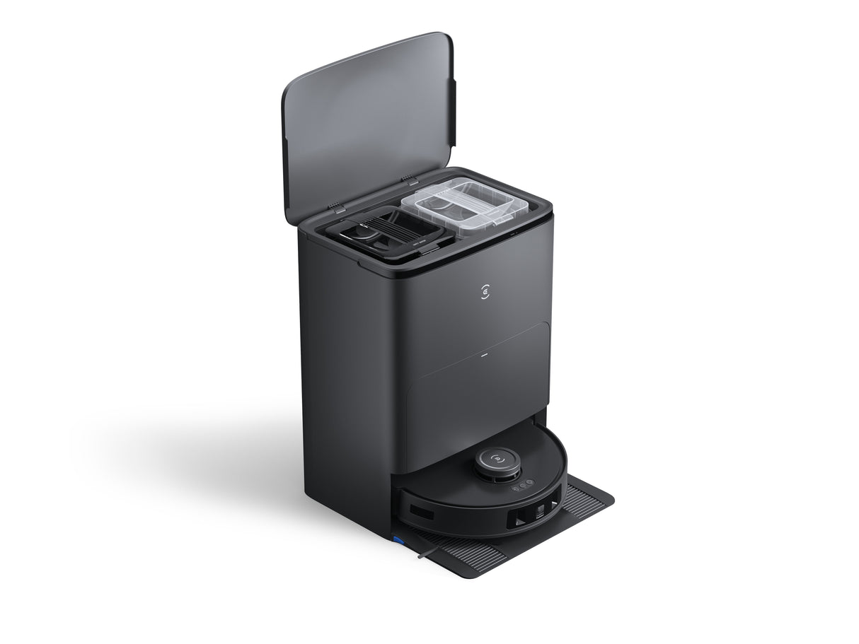 Robot Aspirador Ecovacs Deebot T30s Pro Negro, Incluye Estación Omni Todo En Uno T30s Pro Black