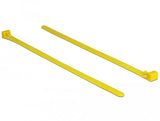 EAN 4043619187591 - DeLOCK 18759 presilla Brida reutilizable Nylon Amarillo 100 pieza(s) imagen 1
