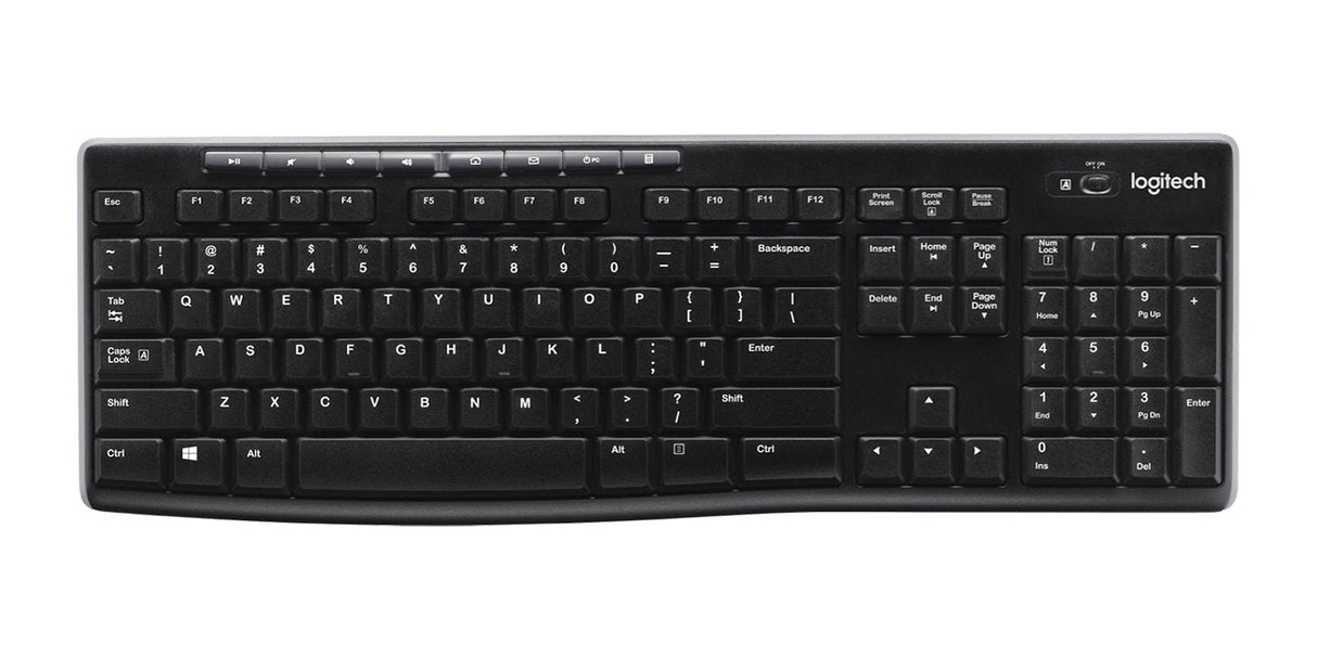 Logitech Keyboard K270 Wireless [Ch] Black