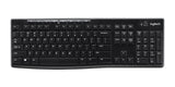 Logitech Keyboard K270 Wireless [Ch] Black