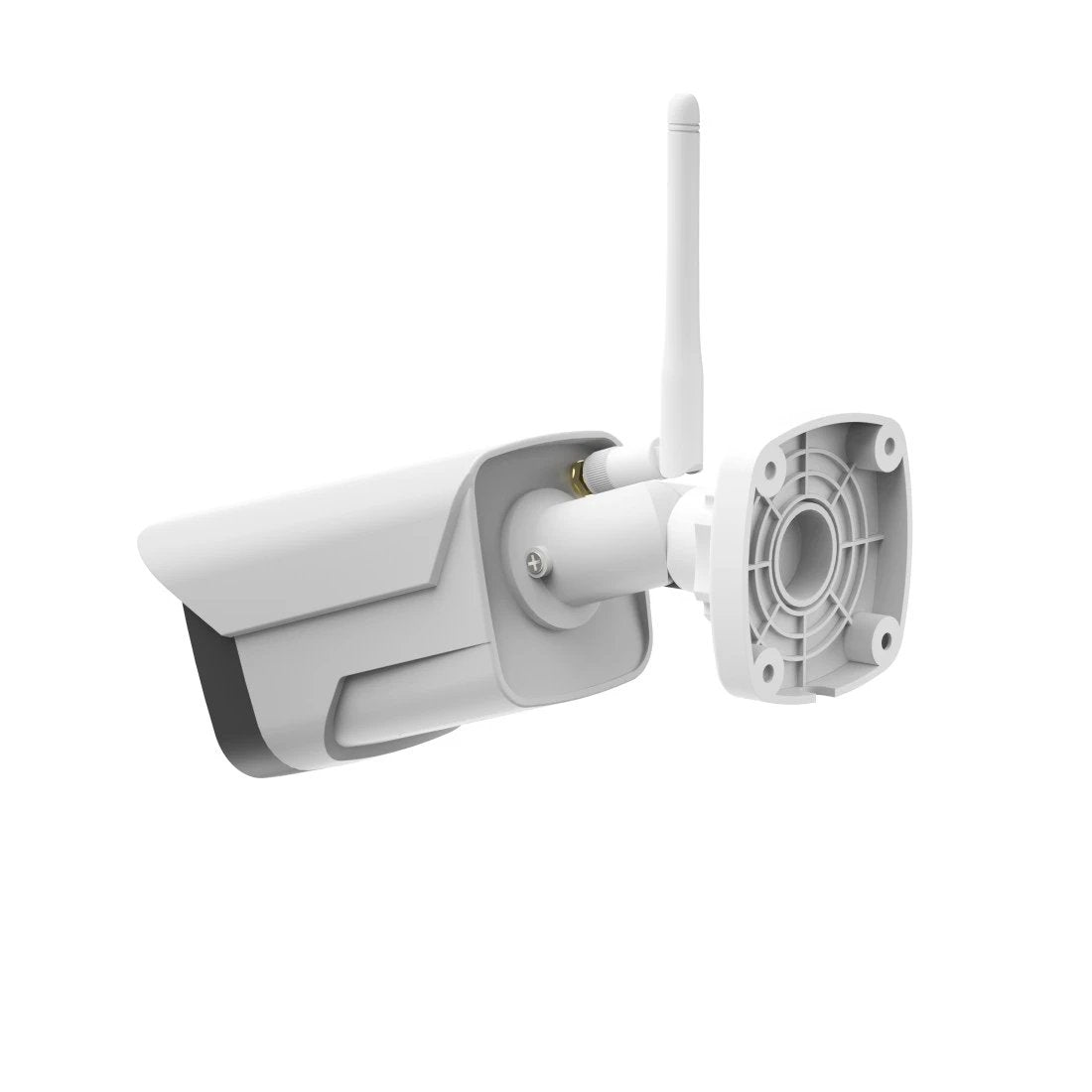 Hama Camara De Vigilancia Exterior Con Microfono Y Altavoz - Vision Nocturna - Cable 1.8m - Asistente De Voz - Wifi -