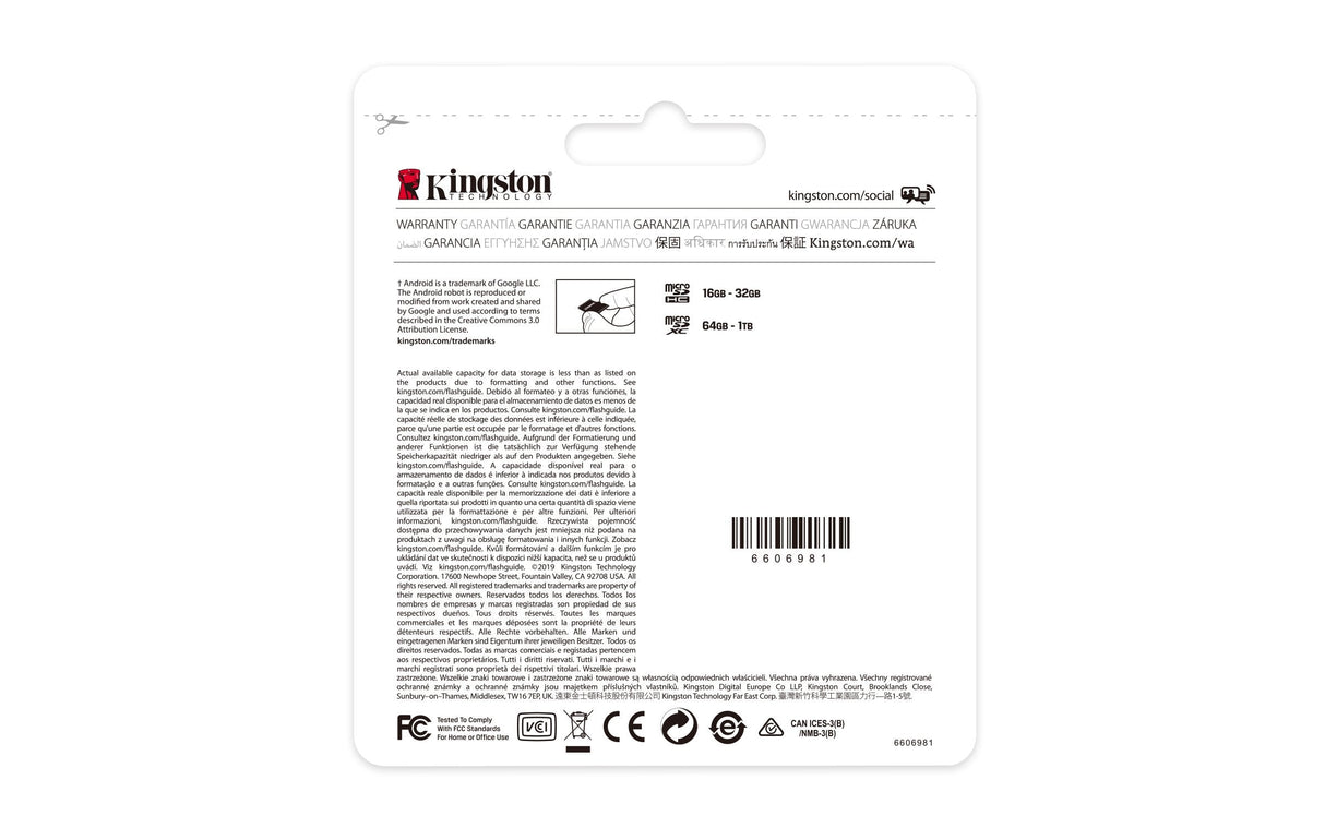 EAN 0740617298994 - Kingston Technology Canvas Select Plus SDXC UHS-I Clase 10 imagen 6