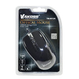 Ratón Vakoss Tm-481uk Usb Tipo A Óptico 1200 Dpi