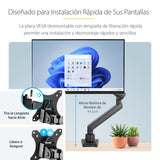 EAN 0065030888356 - StarTech.com ARMSLIM2USB3 soporte para monitor 86,4 cm (34") Escritorio Negro imagen 13