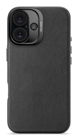 Decoded Leather Backcover Iphone 16 Black