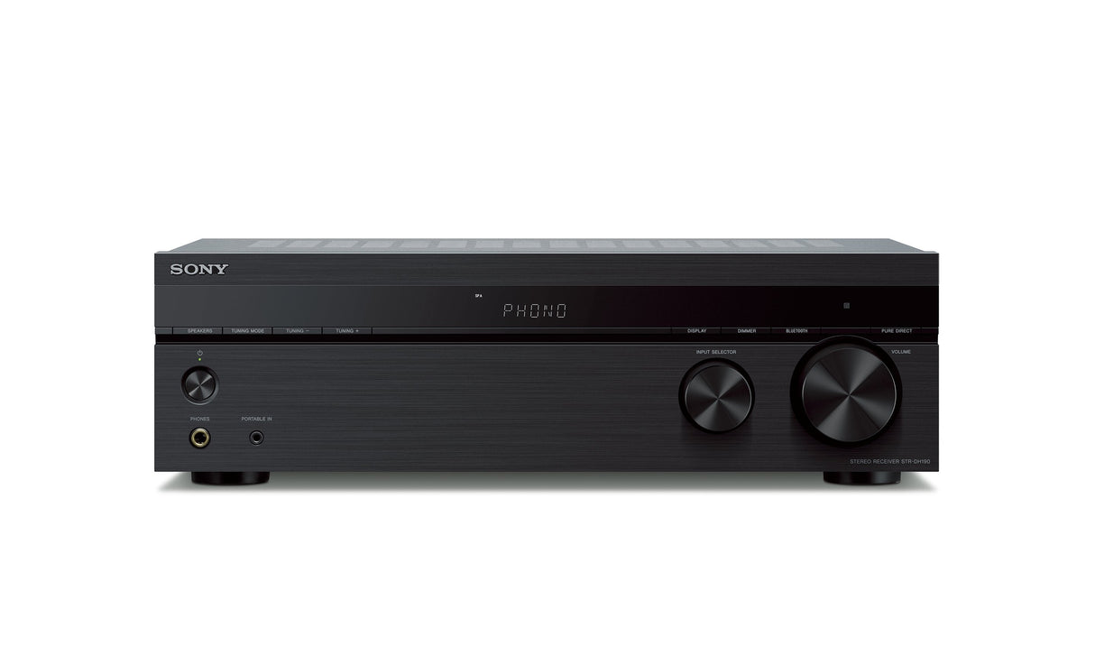 Str-Dh190, Receptor Av Negro, Bluetooth, Phono, Stereocinch