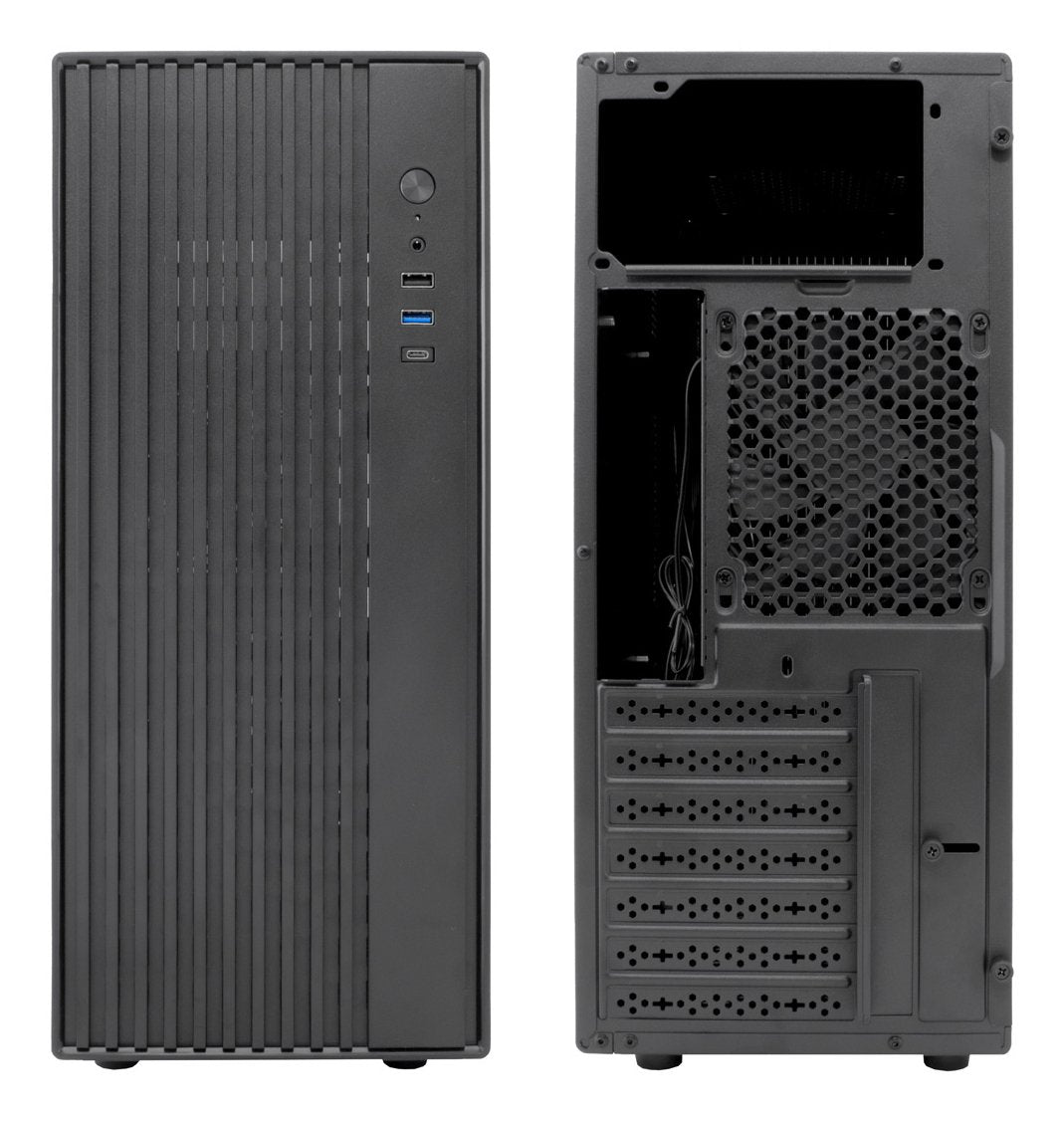 Caja Semitorre Atx A850 Negro Coolbox