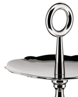 Alessi Mw52/3 Dressed For X-Mas Etagere Aus Edelstahl Con Reliefdekor, Stahl