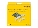 Usb 3.0 Pciex1 2xint.2xext. Delock