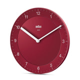 Braun Bc 06 R-Dcf Radio Reloj De Pared Rojo
