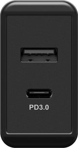 Goobay Cargador Rápido Usb Dual Usb/Usb-C Pd 28w 44960