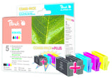 Peach 316405 Tinta Negro H364xl, Cian, Magenta, Amarillo 5 Pieza(S)