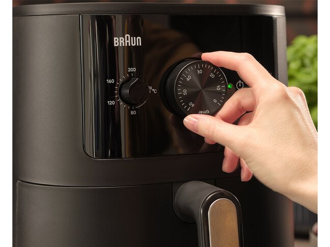 Freidora Braun Houshold  Multifry 3, Hf 3000i (Negro (Matt), 1.500 Watt, Korb 4,3 Liter) 0x12500001