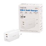 Logilink Pa0367 Cargador De Dispositivo Móvil Universal Blanco Corriente Alterna Carga Rápida Interior