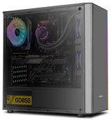 Caja Pc Nox Atx Hummer Infinity Omega 1xusb3.0 2xusb2.0 Negro Rgb