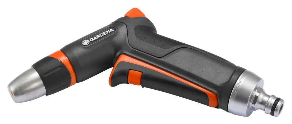 Gardena 18306-20 Pistola De Pulverización De Agua O Boquilla Juego De Boquillas Negro, Gris, Naranja, Plata