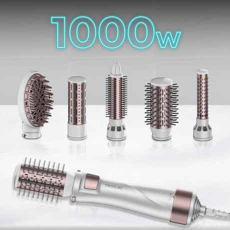 EAN 8435484034463 - Cecotec 03446 Utensilio de peinado Herramienta de peinado con múltiples accesorios Caliente Gris, Oro ros imagen 6