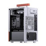 Jonsbo T6 Pc Carcasa, Mini-Tower, Mini-Itx, Tempered Glass, Madera - Plateado