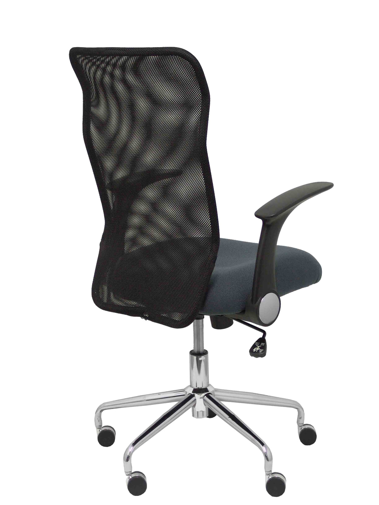 Silla Minaya Respaldo Malla Negro Asiento Bali Gr