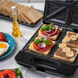 EAN 5908269344413 - Zelmer ZSM7400 sandwichera 1400 W Negro, Acero imagen 7
