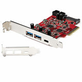 Tarjeta Pcie Usb 5 Puertos Ctlr 2x Usb 1x Usbc 1x Idc - Tipo C