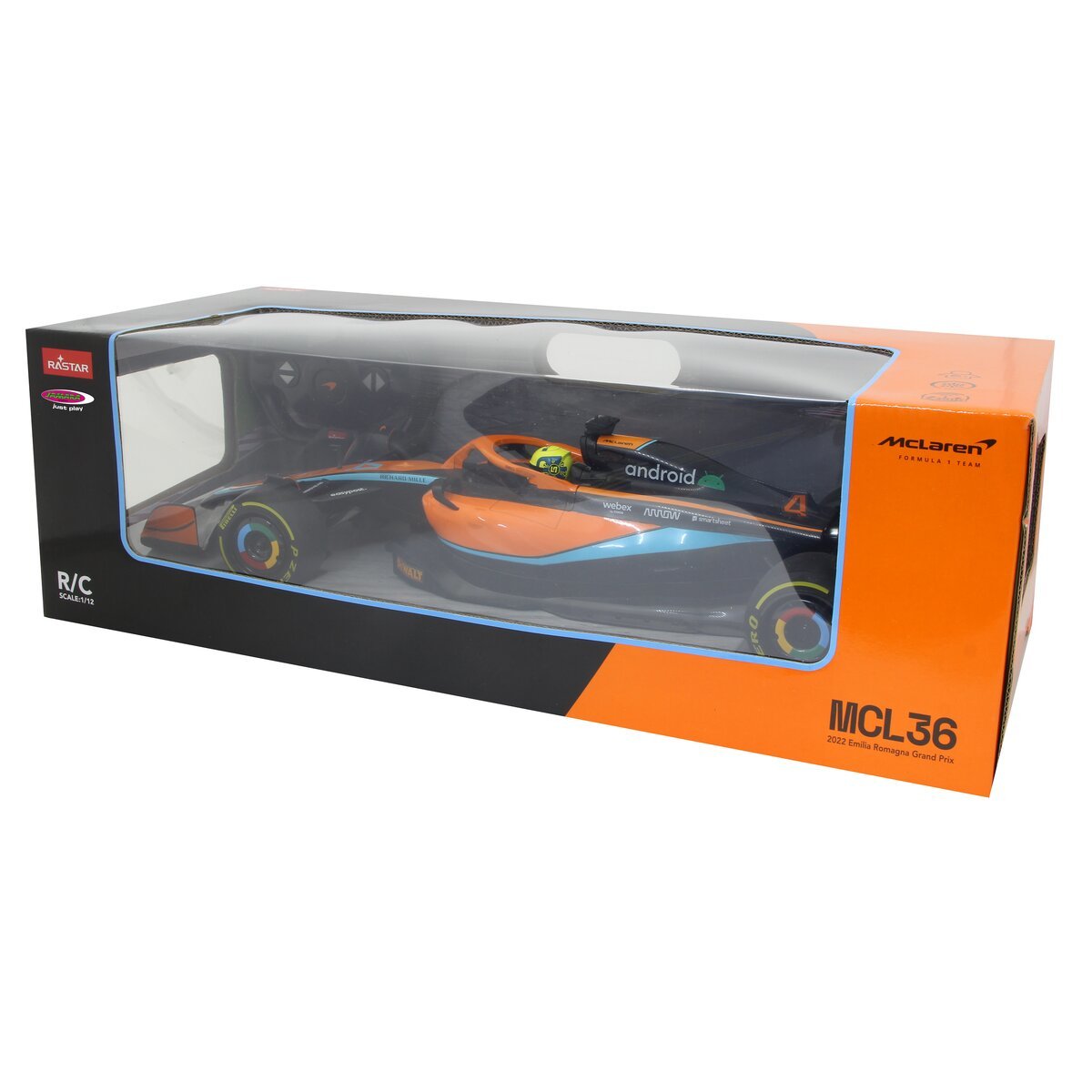 Jamara Mclaren Mcl36 1:12 Orange 2,4ghz