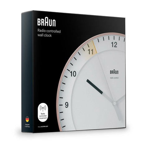 EAN 4007218671103 - Braun BC17PW-DCF reloj de mesa o pared Reloj analógico Alrededor Rosa imagen 5