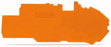 Wago 2016-7792 Abschluss-Und Zwischenplatte,1 Mm Dick,Orange