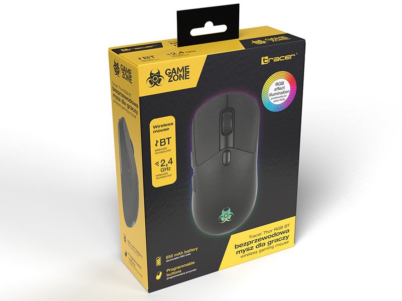 Tracer Mouse Gamezone Thor Rgb 2.4ghz+Bt