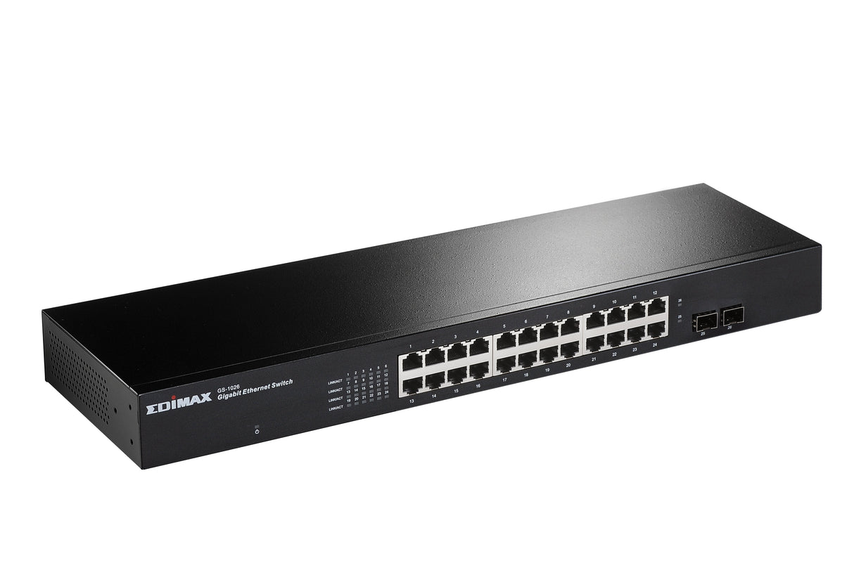Edimax 26-Port Gigabit Switch With 2 Sfp Ports