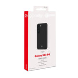 Celly Cromo Funda Para Galaxy S23 5g  (6.1") Negro