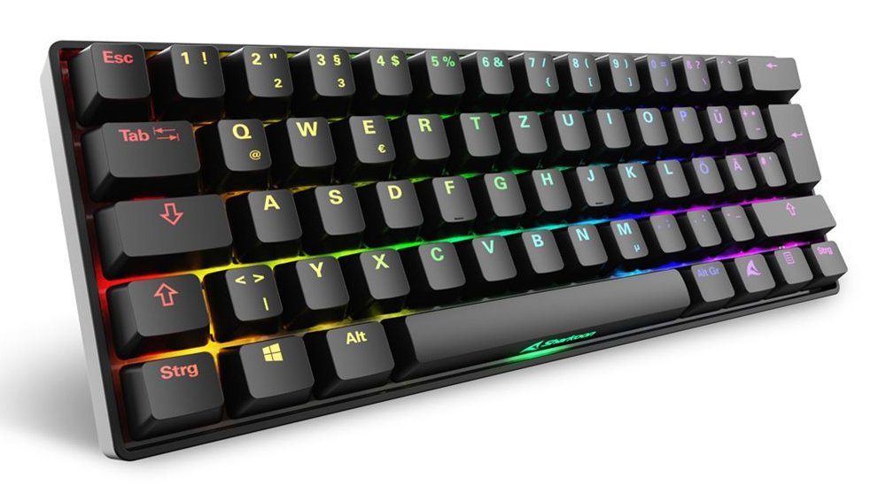 EAN 4044951041923 - Sharkoon 100065629 teclado Hogar USB QWERTZ Alemán Negro imagen 1