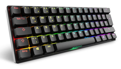 EAN 4044951041923 - Sharkoon 100065629 teclado Hogar USB QWERTZ Alemán Negro imagen 1