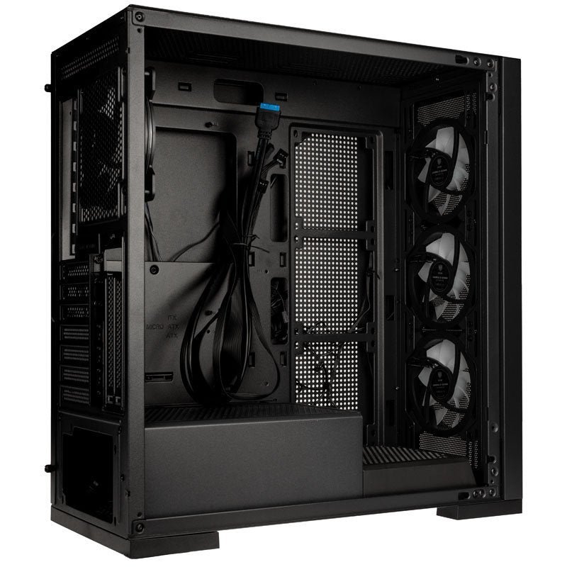 Kolink Unity Meshbay Argb Midi-Tower, Temperojo Glass - Negro