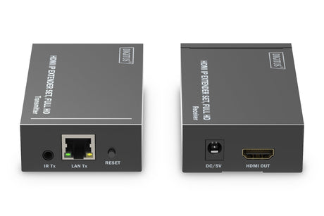 EAN 4016032482666 - Digitus DS-55517 extensor audio/video Transmisor y receptor de señales AV Negro imagen 4