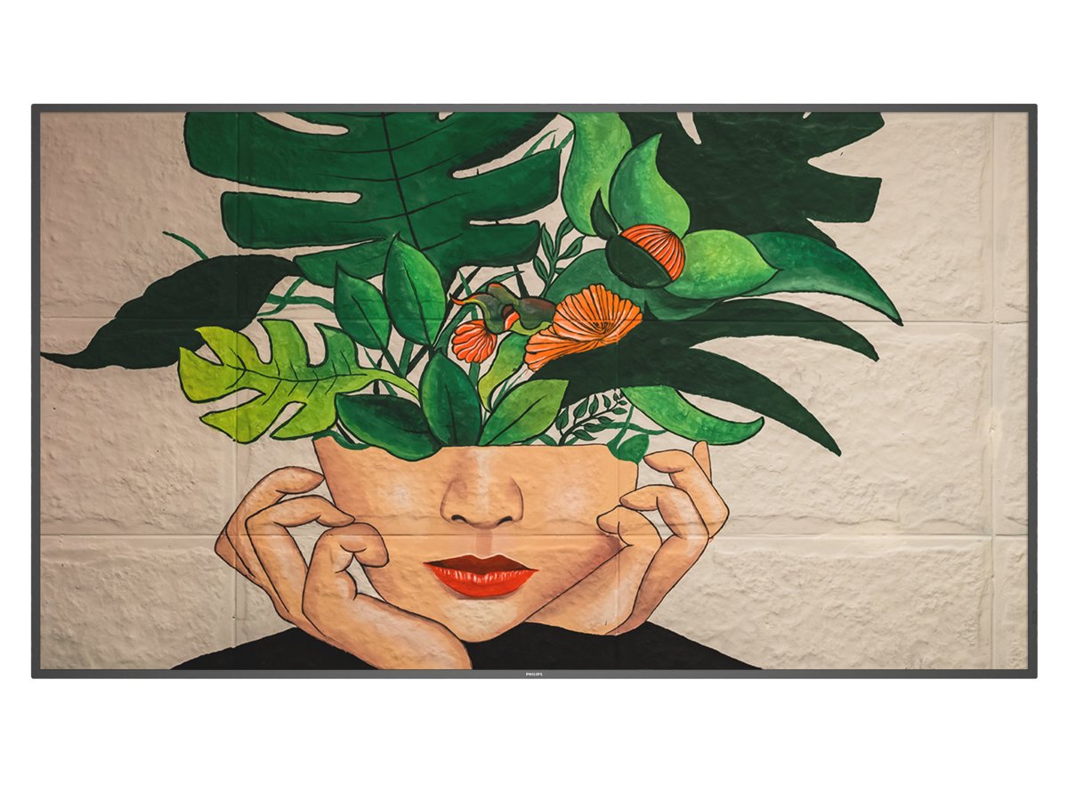 Philips 75bdl4511d/00 Pantalla De Señalización Pizarra De Caballete Digital 190,5 Cm (75") 500 Cd M² 4k Ultra Hd Negro 24/7