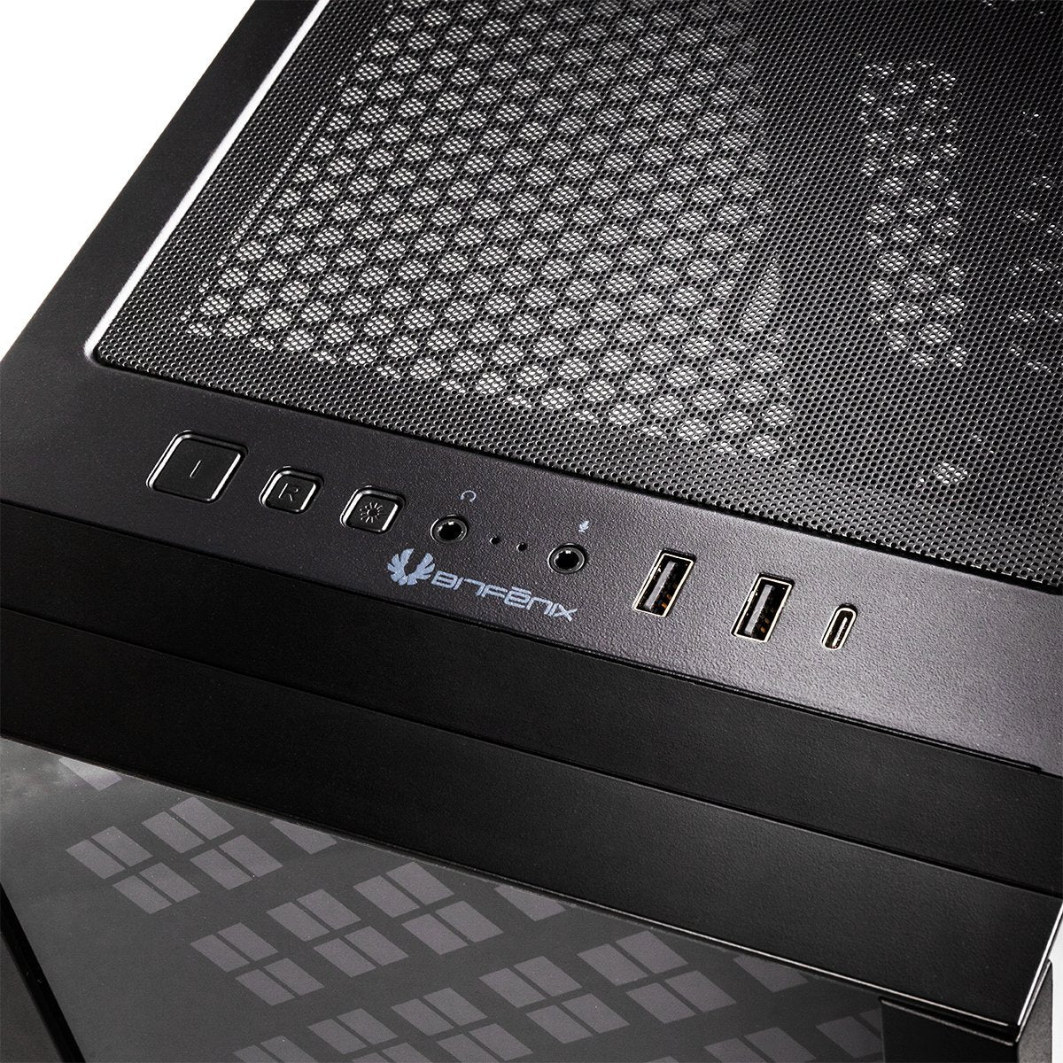 Caja Pc Bitfenix E-Atx Dawn Rgb Tempered Glass Black