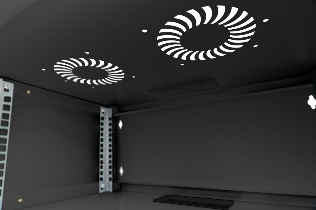 Digitus Caja De Pared Soho 19" 4he 540x400mm Sin Montar Negro