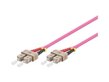 EAN 4014619542697 - Alcasa 10m SC/SC Cable de fibra óptica e InfiniBand Violeta imagen 1